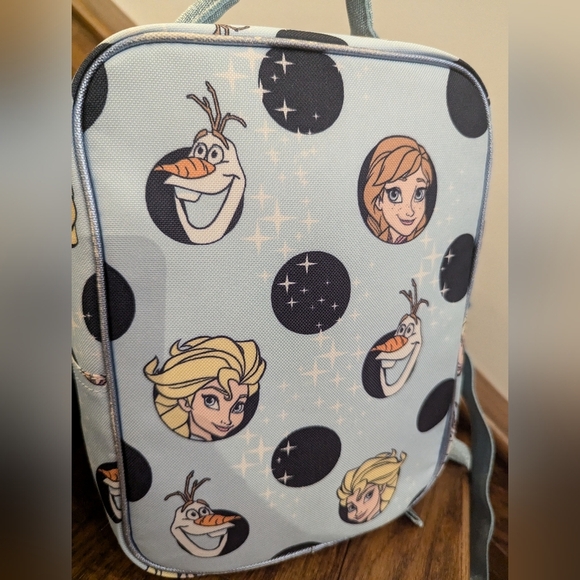 Disney Frozen sparkly insulated lunch bag, Elsa & Olaf NWOT - Picture 10 of 12